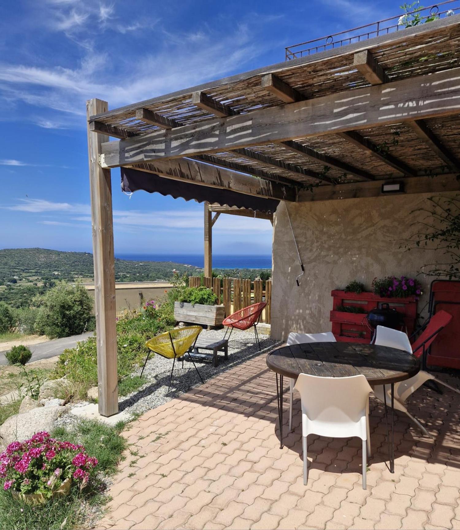 Charmant Petit Logement A 3 Kms De La Plage Belgodère Exterior foto