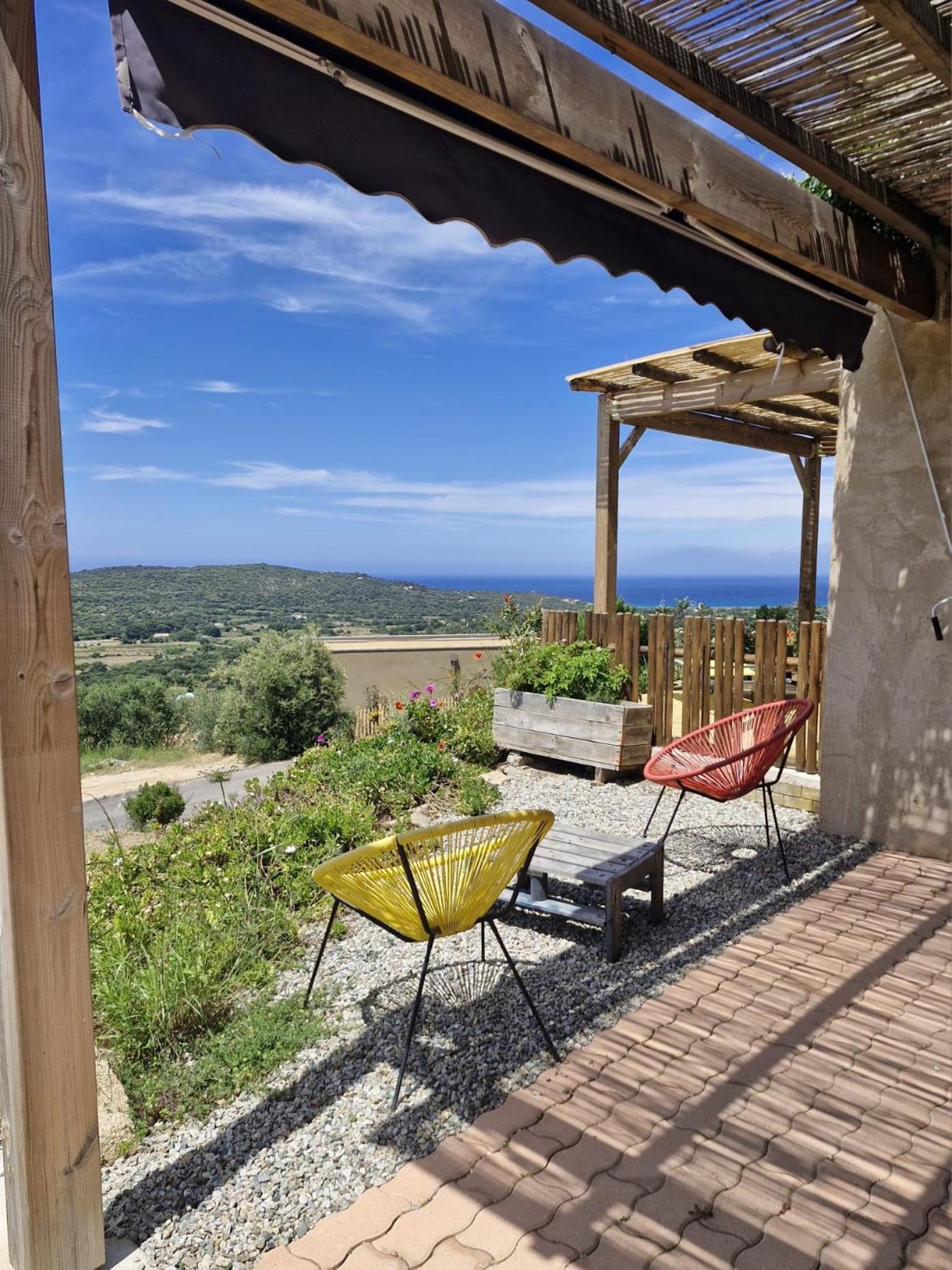 Charmant Petit Logement A 3 Kms De La Plage Belgodère Exterior foto